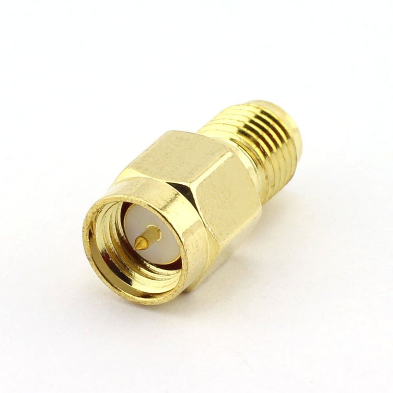 Maxmoral 2PCS SMA Male to SMA Female Connector RF Coax Coaxial Adapter - Image 2